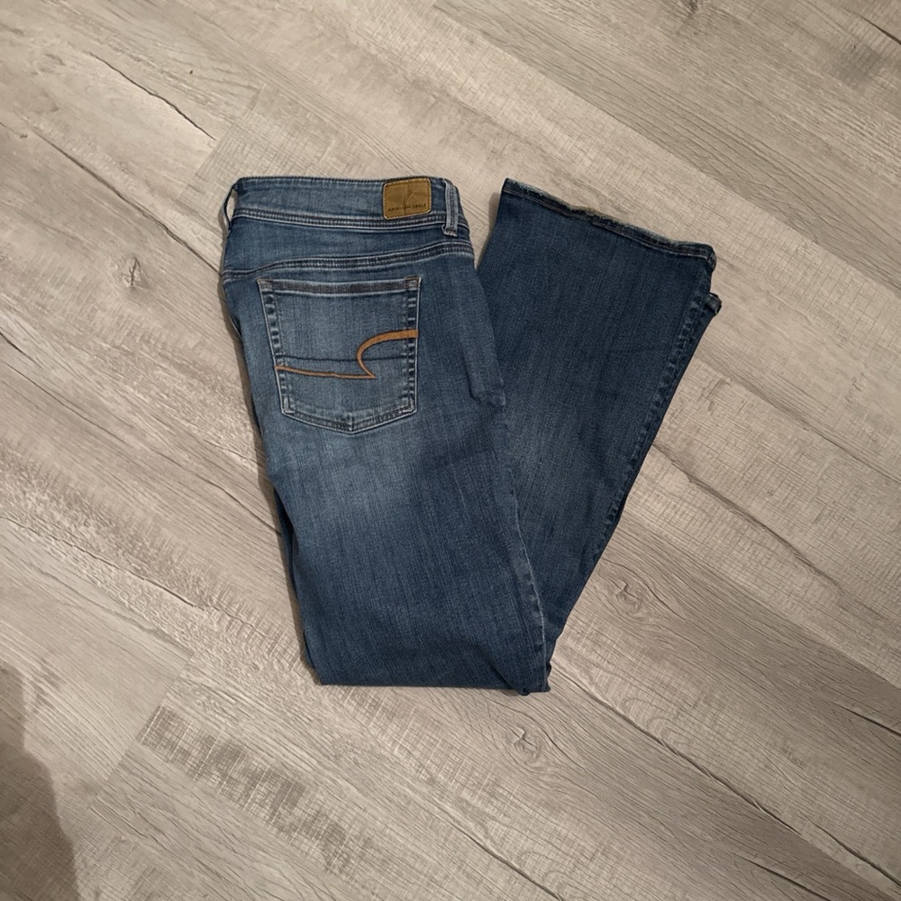American Eagle Outfitters Blue Boot Cut Jeans